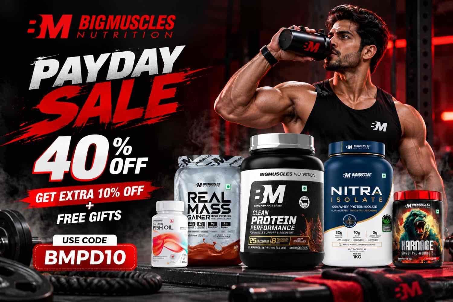 Payday Sale on Nutrition Supplements